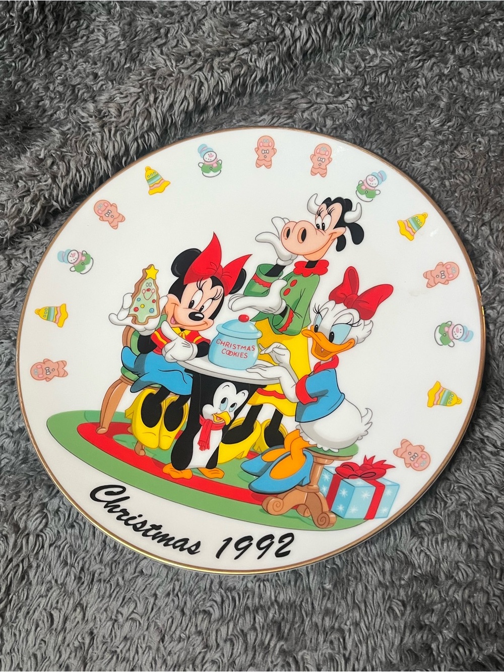 1992 Vintage Grolier Collectibles Ltd. Christmas Cookies Walt Disney Limited